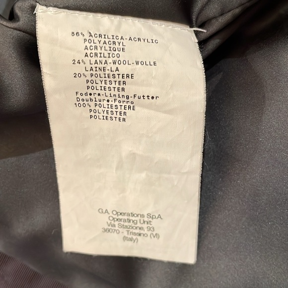 Armani Collezioni | Vintage Bolero Style Jacket - size 10 - Picture 13 of 14